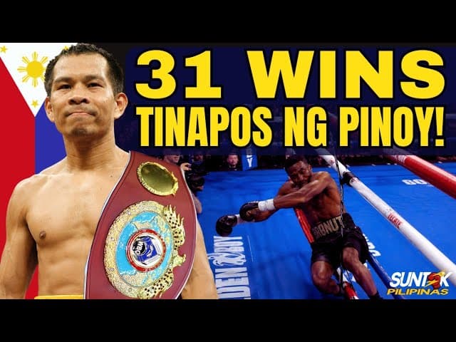 ALAMAT TINALO ANG PINAKA MAHUSAY NA BOXER NG PANAMA! | UPSET OF THE YEAR | PENALOSA VS MARTINEZ