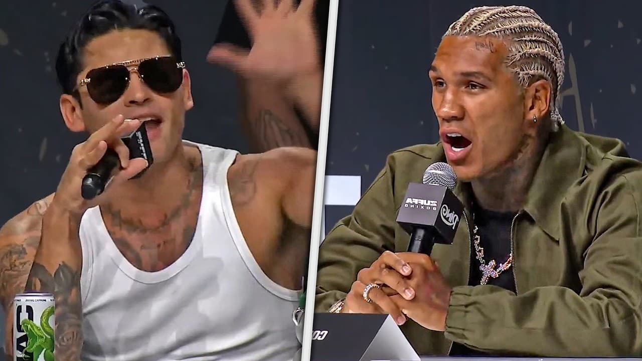 HEATED!! Ryan Garcia vs Conor Benn LAUNCH PRESS CONFERENCE | DAZN Boxing