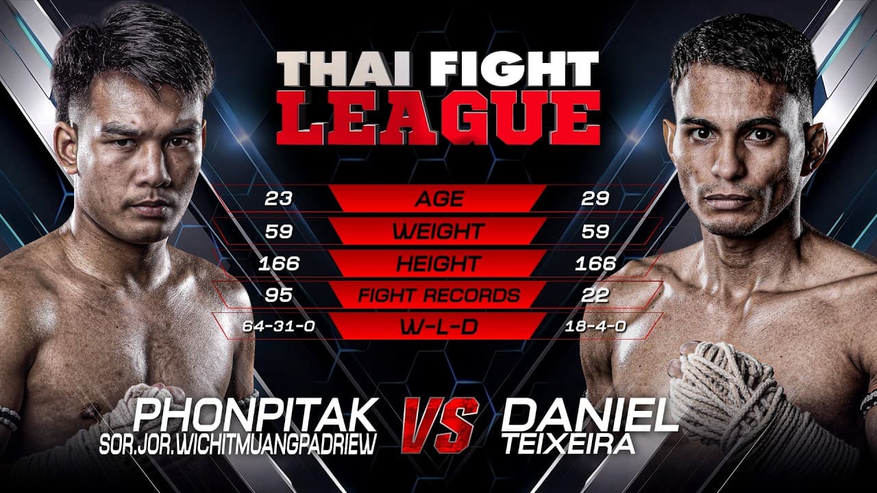 พรพิทักษ์ สจ.วิชิตเมืองแปดริ้ว vs. ดาเนียล เทเซร่า | ไทยไฟท์ ลีก 106 | 5 ก.ค. 2569