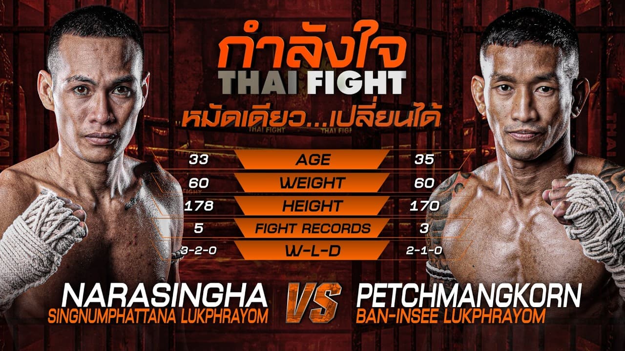 Narasingha Singnumphattana vs. Petchmangkorn Ban-Insee | THAI FIGHT LEAGUE 106 | 5 July 2026