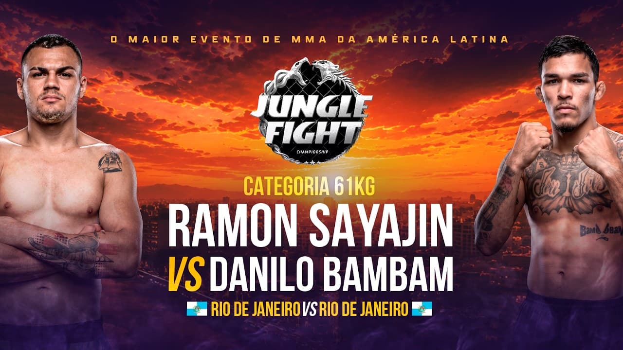 JUNGLE FIGHT 152 l DANILO BAMBAM X RAMON SAYAJIN