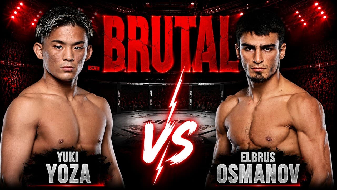When Samurai Power Brutally Demolish Undefeated Russian Beast - Yuki Yoza vs Elbrus Osmanov