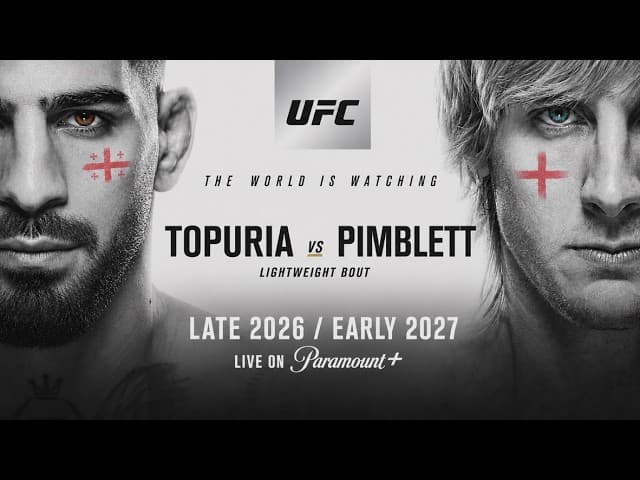 UFC 333 Ilia Topuria vs Paddy Pimblett — “I’ll Finish You, Little Man”