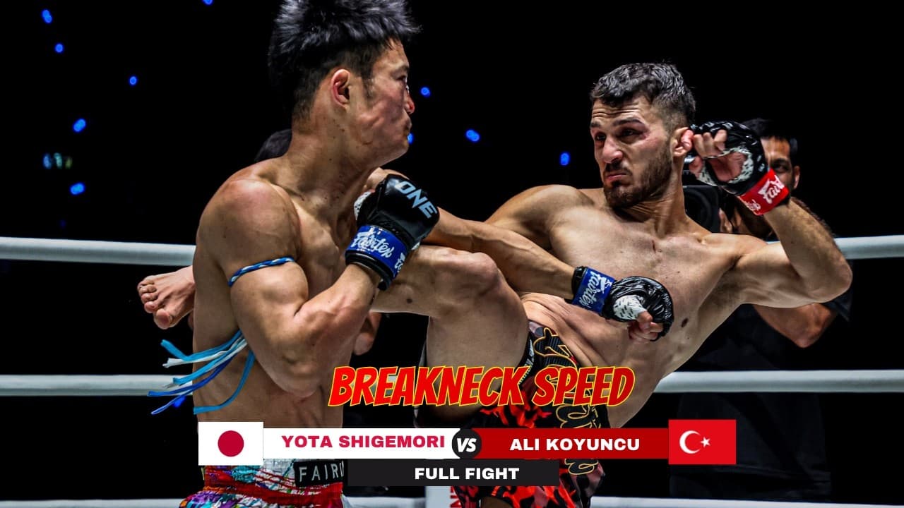 WICKED 4-PUNCH BLITZ! Ali "The King" Koyuncu 🇹🇷 dominates on his explosive ONE debut