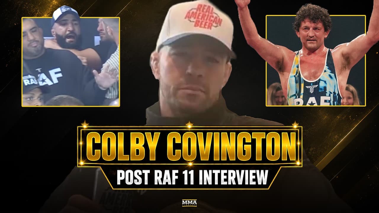 Colby Covington REACTS To Belal Muhammad Melee, Win Over Arman Tsarukyan At RAF 11, More