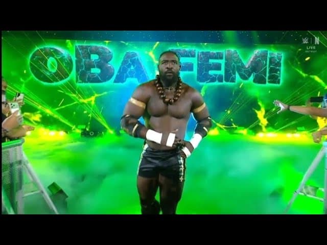 OBA Femi Entrance _WWE RAW 20 JULY 2026