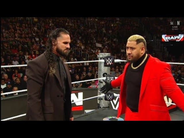 Seth Rollins & Solo Sikoa segment _ WWE RAW 20 JULY 2026