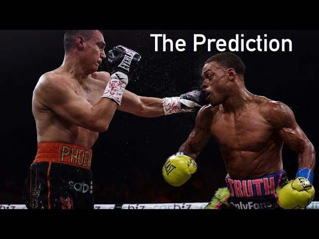 The Prediction: Spence Vs Tszyu / Joshua Vs Prenga