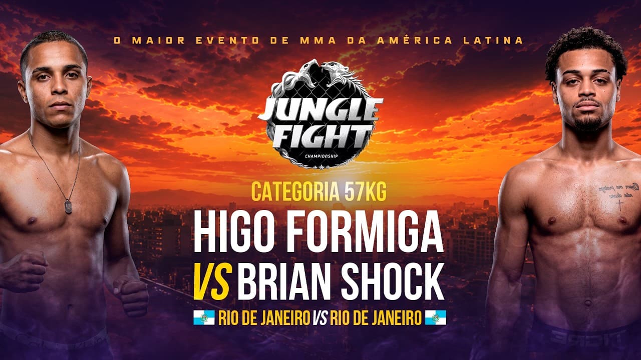 JUNGLE FIGHT 152 l HIGO FORMIGA X BRIAN SHOCK