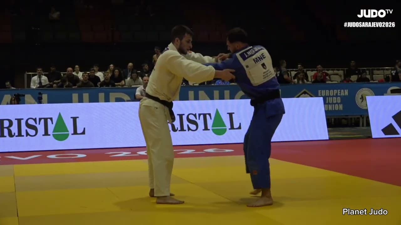 Akroman PARCHIEV 🇷🇺 🆚️ Jahja NURKOVIC 🇲🇪 | полуфинал /-81кг | Кубок Европы 2026, Сараево 🇧🇦