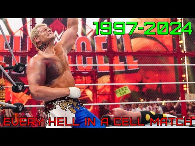 Every WWE Hell in a Cell Match (1997-2024)