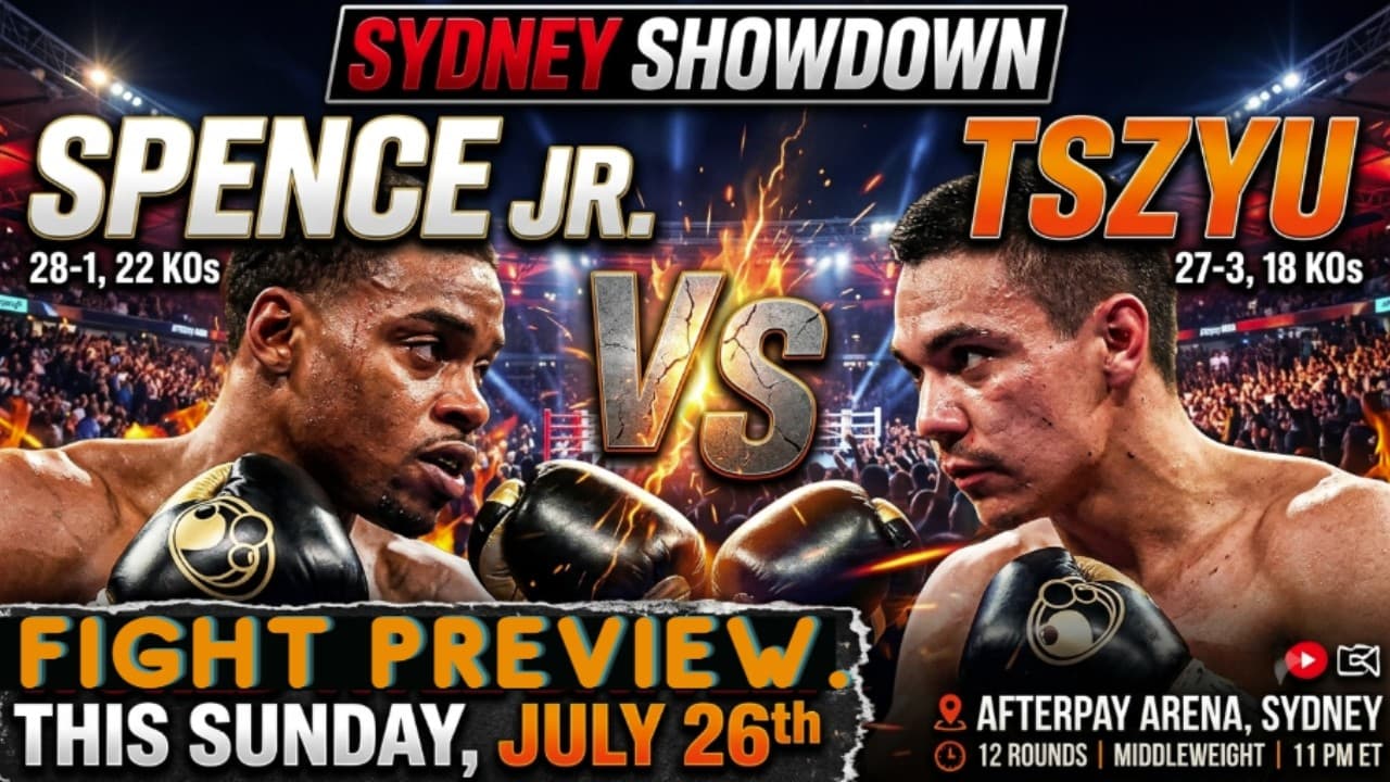 Errol Spence Jr. vs. Tim Tszyu THE TRUTH RETURNS! 🥊 Full Fight Preview.
