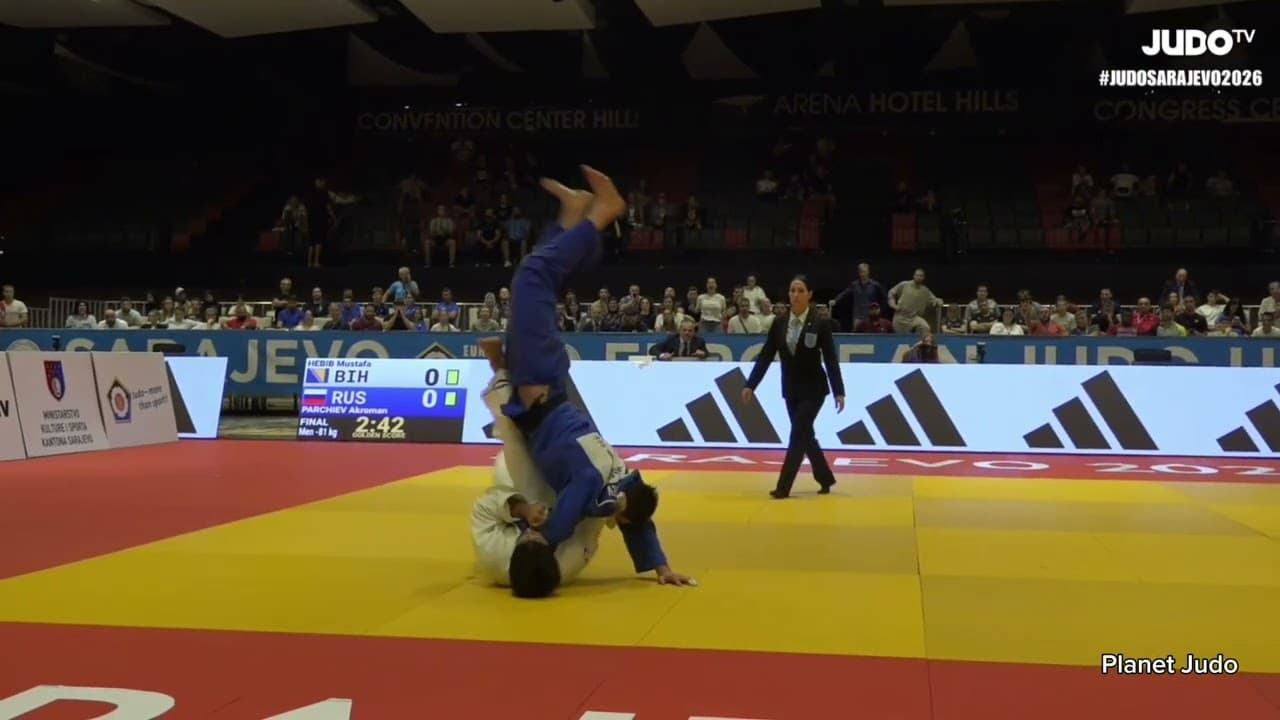 Mustafa HEBIB 🇧🇦 🆚️ Akroman PARCHIEV 🇷🇺 | финал  /-81кг | Кубок Европы 2026, Сараево 🇧🇦