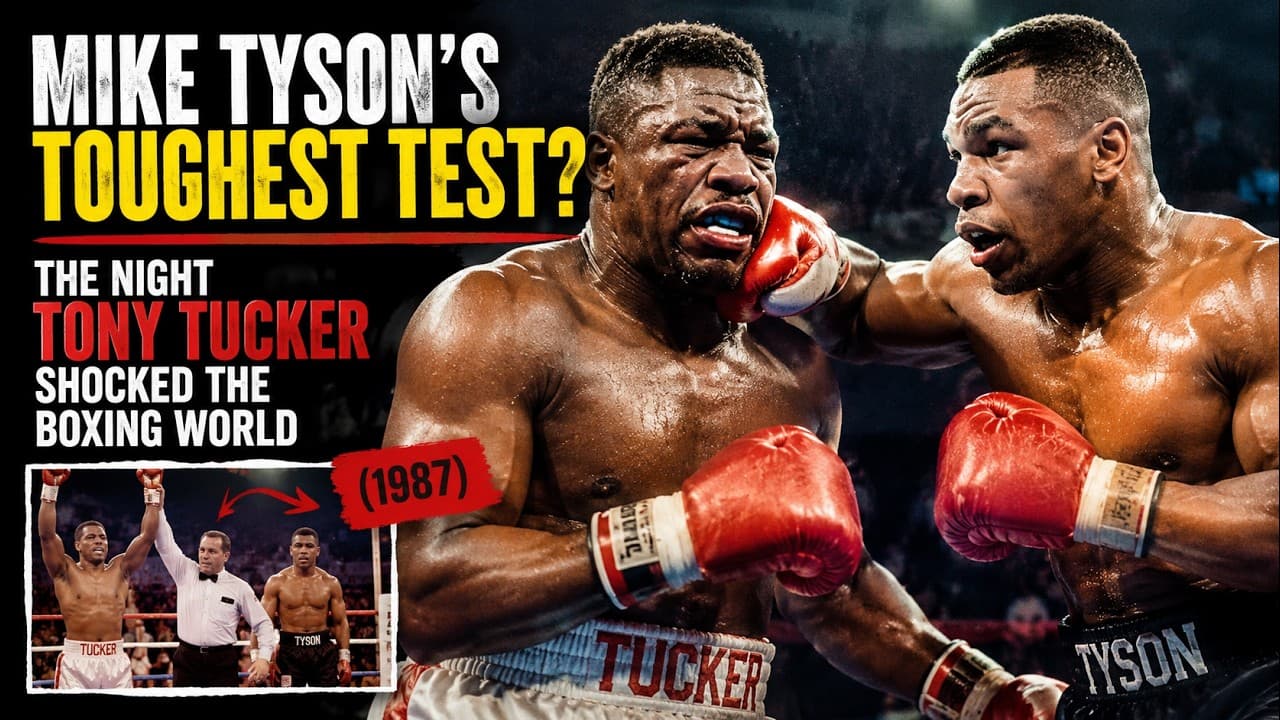 Mike Tyson's Toughest Test? The Night Tony Tucker Shocked the Boxing World (1987)