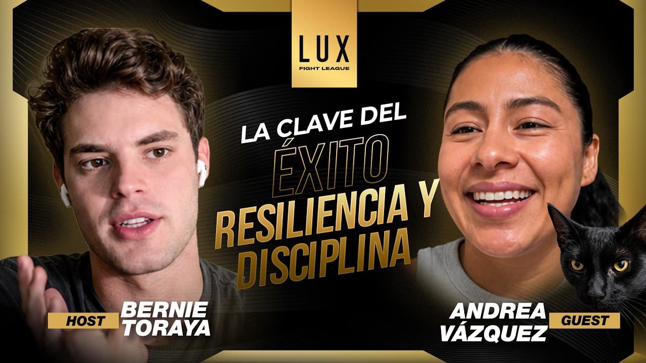 ENTREVISTA con Andrea Vázquez, excampeona valiente de LUX 👊🔥 #luxfightleague