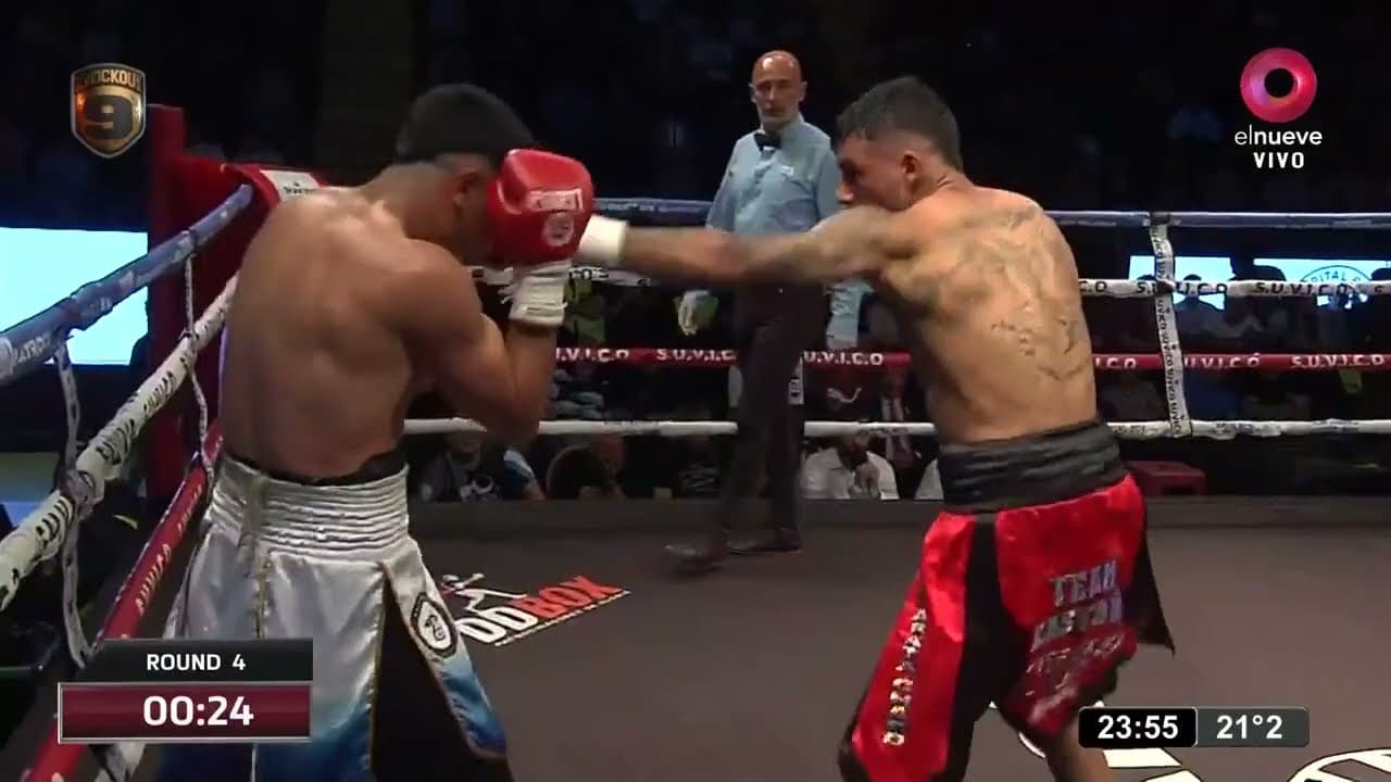 Rodrigo Damian Coria vs Gonzalo Andres Chaparro Full Fight.