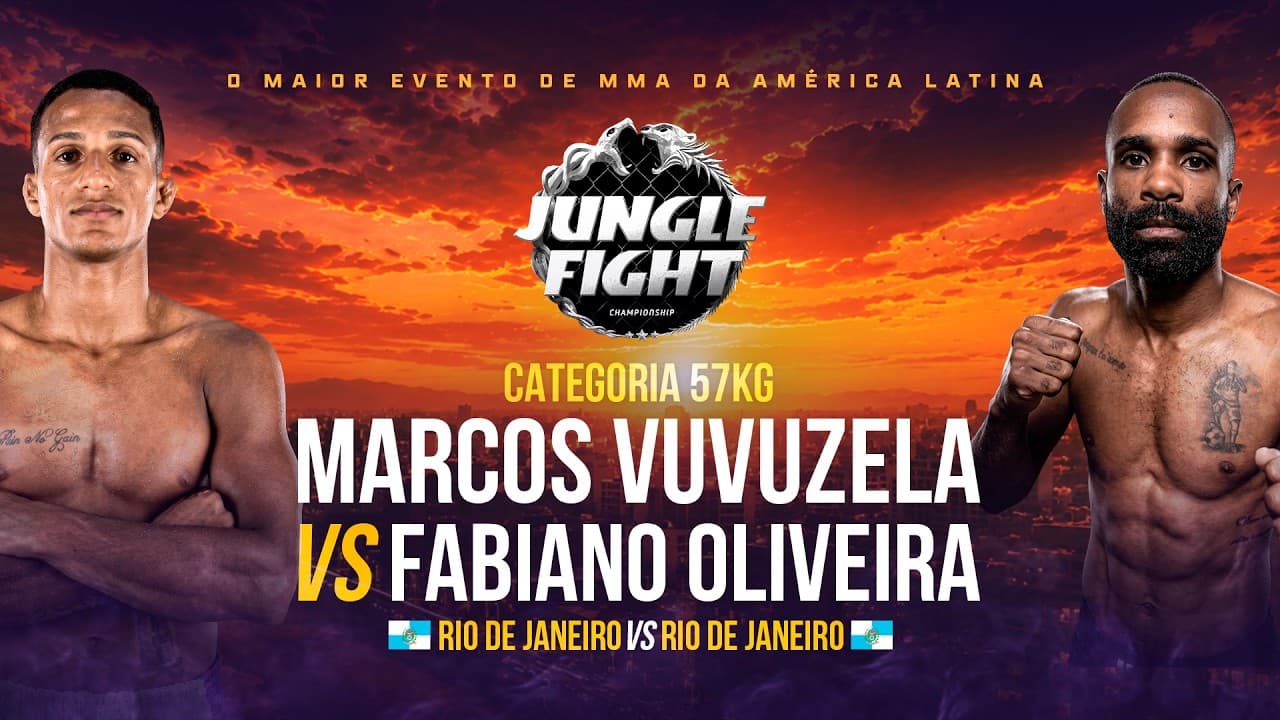 JUNGLE FIGHT 152 l MARCOS VUVUZELA X FABIANO OLIVEIRA