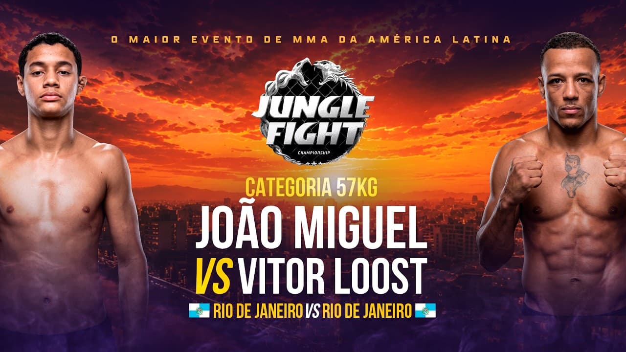 JUNGLE FIGHT 152 l JOÃO MIGUEL X VITOR LOOST