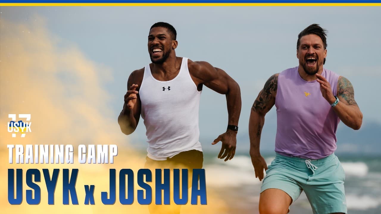 EXCLUSIVE 🤩 Training day with Usyk and Joshua | INSIDE CAMP