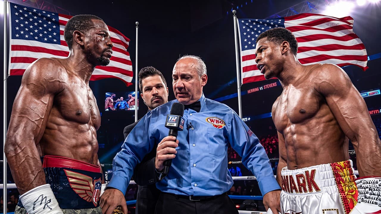 Young Gun vs Veteran! Shakur Stevenson (USA) vs Jamel Herring (USA) | Boxing Fight Highlight