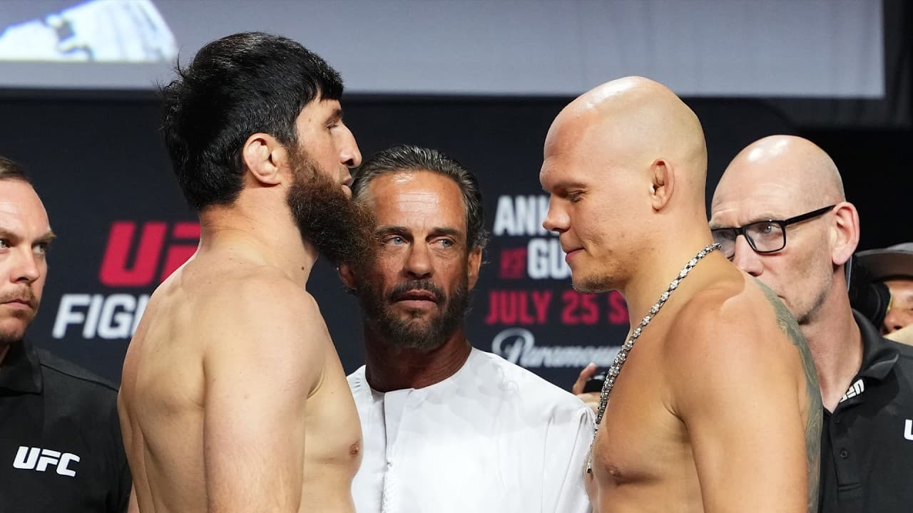 Encaradas da Pesagem | UFC Abu Dhabi: Ankalaev x Guskov