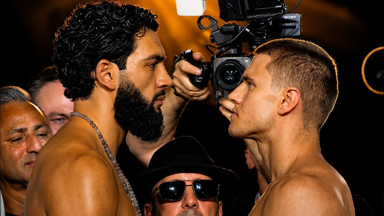Hamzah Sheeraz vs. Simon Zachenhuber - FULL WEIGH IN AND FACE OFF | DAZN BOXING