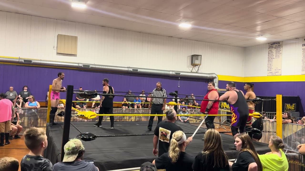 Main event six man tag Midas zero and gainz vs uko!!07/18/26