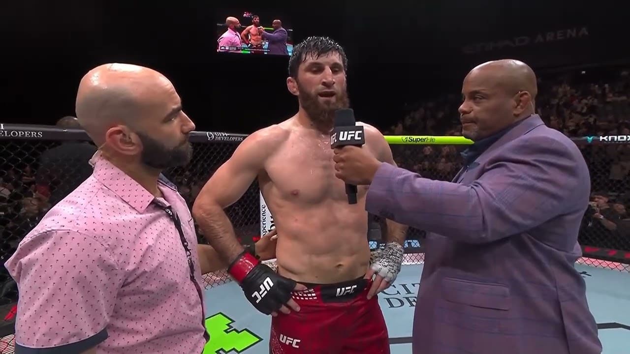 UFC Абу-Даби: Магомед Анкалаев - Слова после боя
