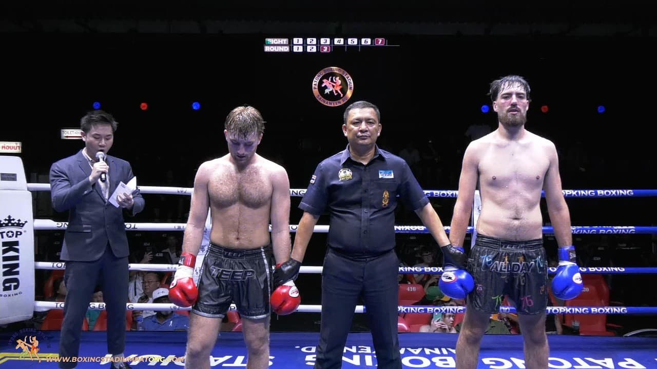BRYCE VENABLE (EAKMUANGNONT) VS ELLIOTT PULLIN (PHUKET FIGHT CLUB)