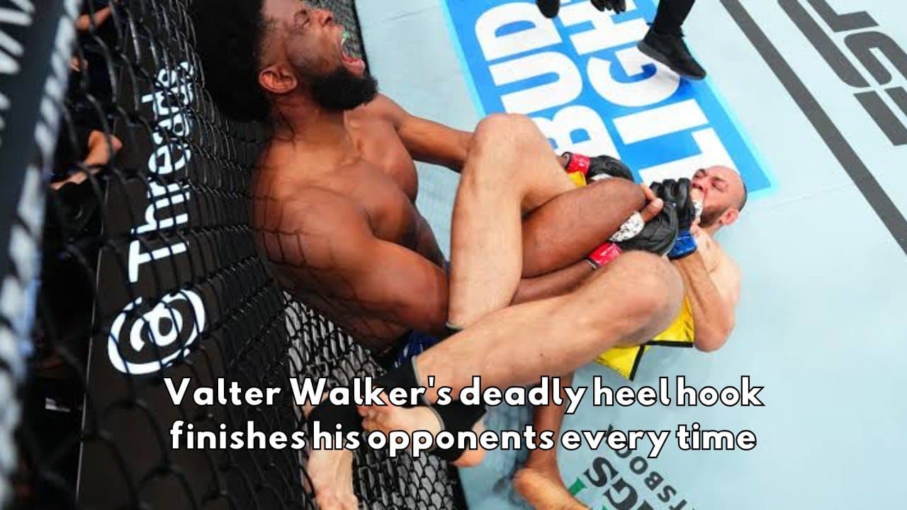 Valter Walker's deadly heel hook finishes his opponents every time 🦶💥
