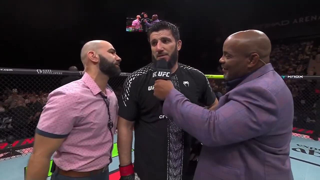 UFC Абу-Даби: Ризван Куниев - Слова после боя