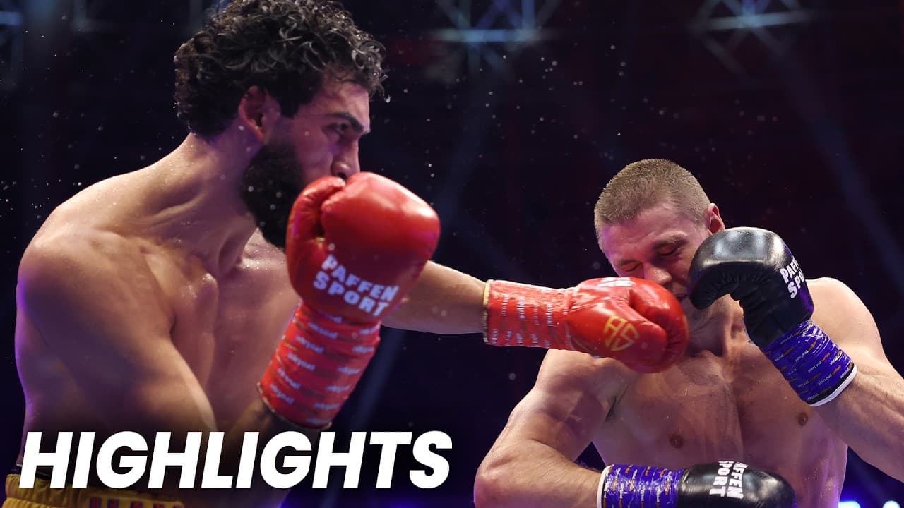 FIGHT HIGHLIGHTS: Hamzah Sheeraz vs. Simon Zachenhuber • DAZN Boxing