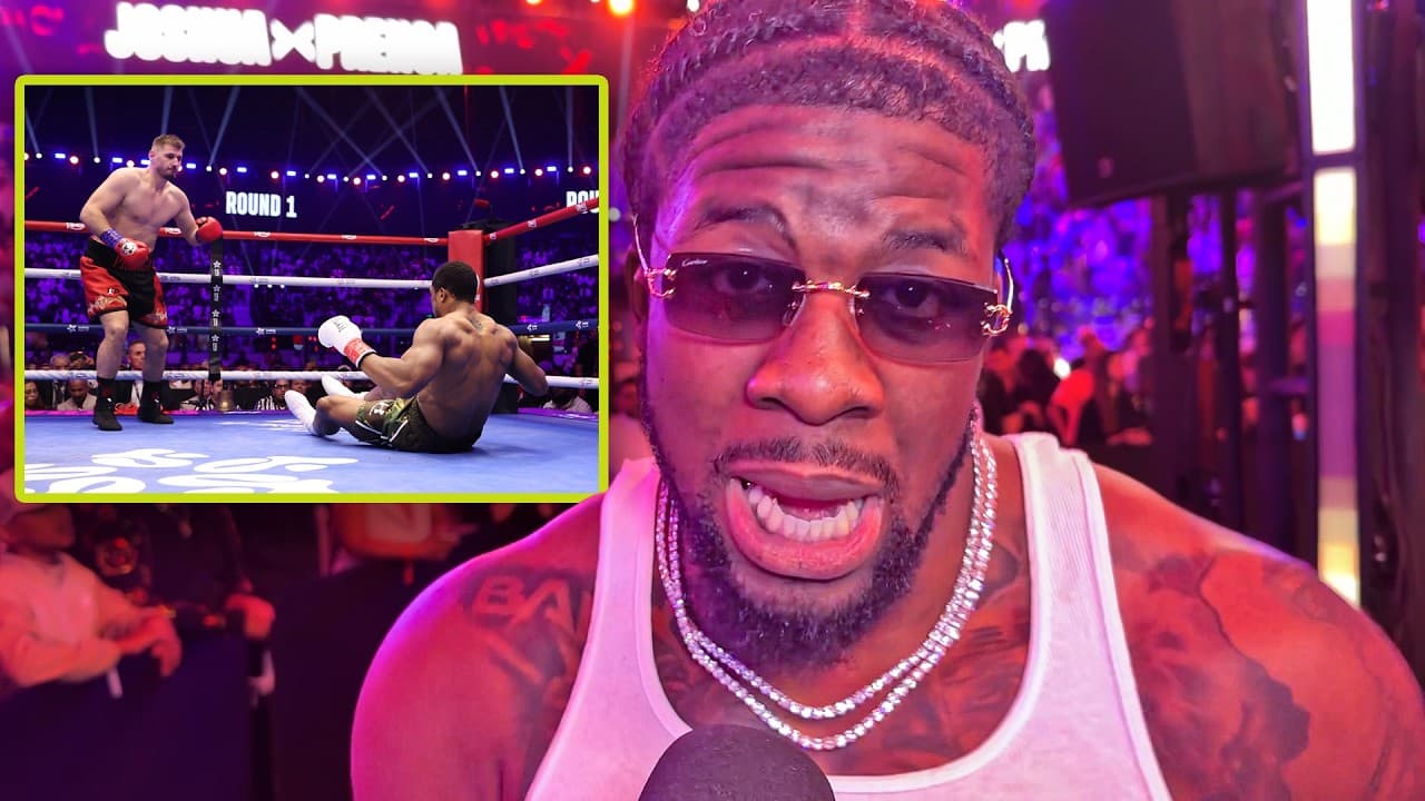 DRAMA! 'Anthony Joshua WAS COLD IN THERE!' - David Adeleye REACTS to PRENGA KNOCKDOWNS