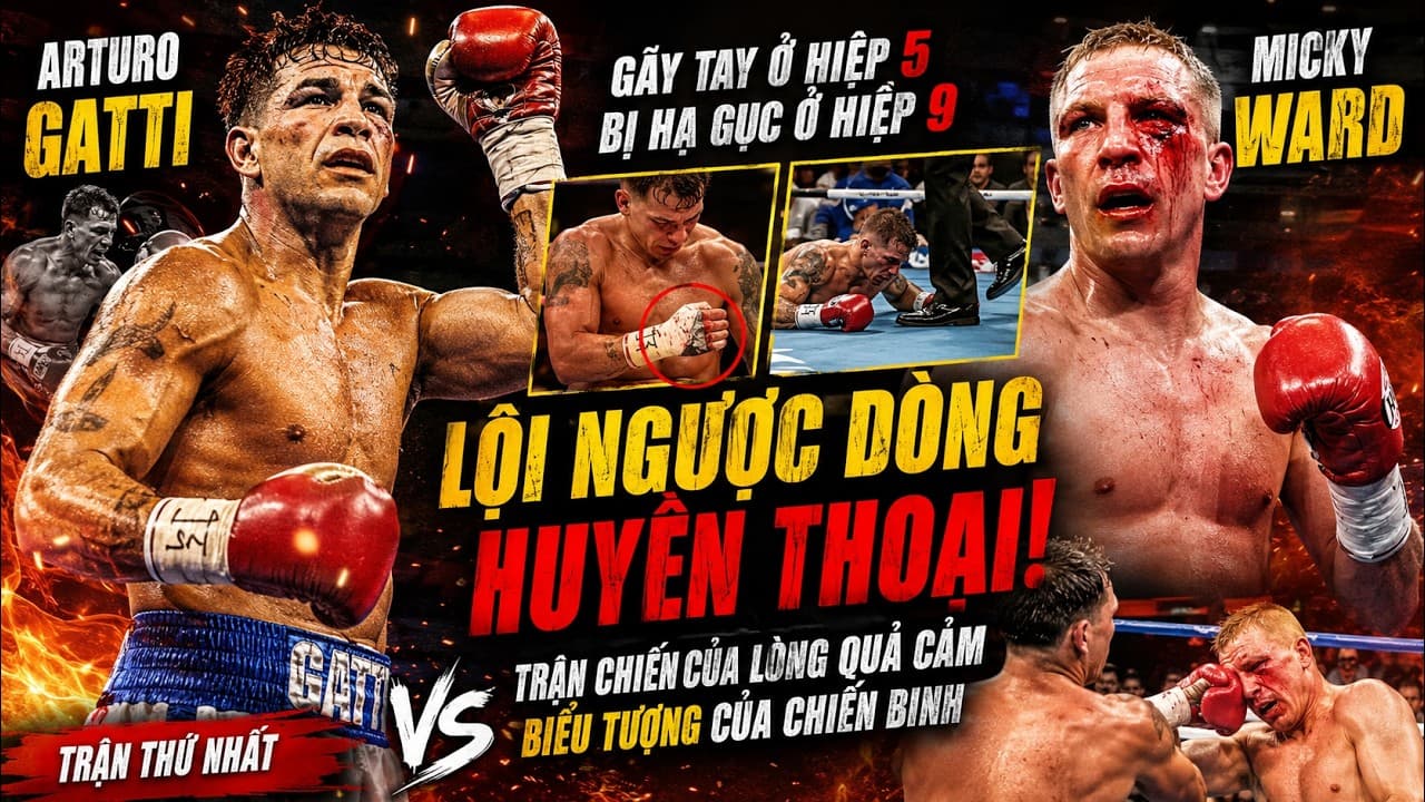 Arturo Gatti vs  Wilson Rodriguez , Trở Về Từ Cõi Chết, Gãy Một Tay Vẫn Đánh Đối Thủ Thê Thảm