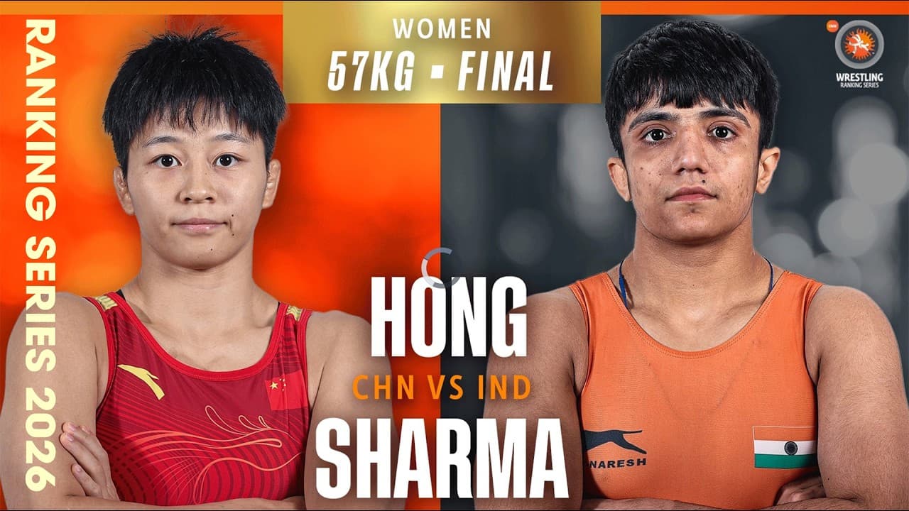 🏅 Kexin HONG 🇨🇳 vs. 🇮🇳 Neha SHARMA | UWW RANKING SERIES 2026 | Gold Medal | WW 57Kg #wrestlebudapest