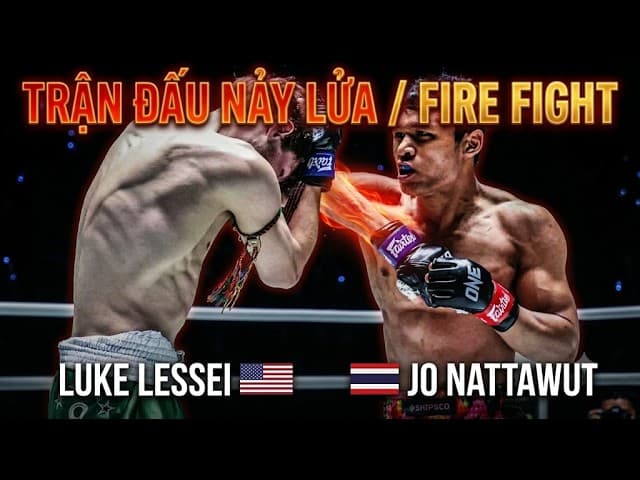 TRỌN VẸN 3 HIỆP NGHẸT THỞ: JO NATTAWUT VS TÂN BINH LUKE LESSEI TẠI ONE FIGHT NIGHT 17