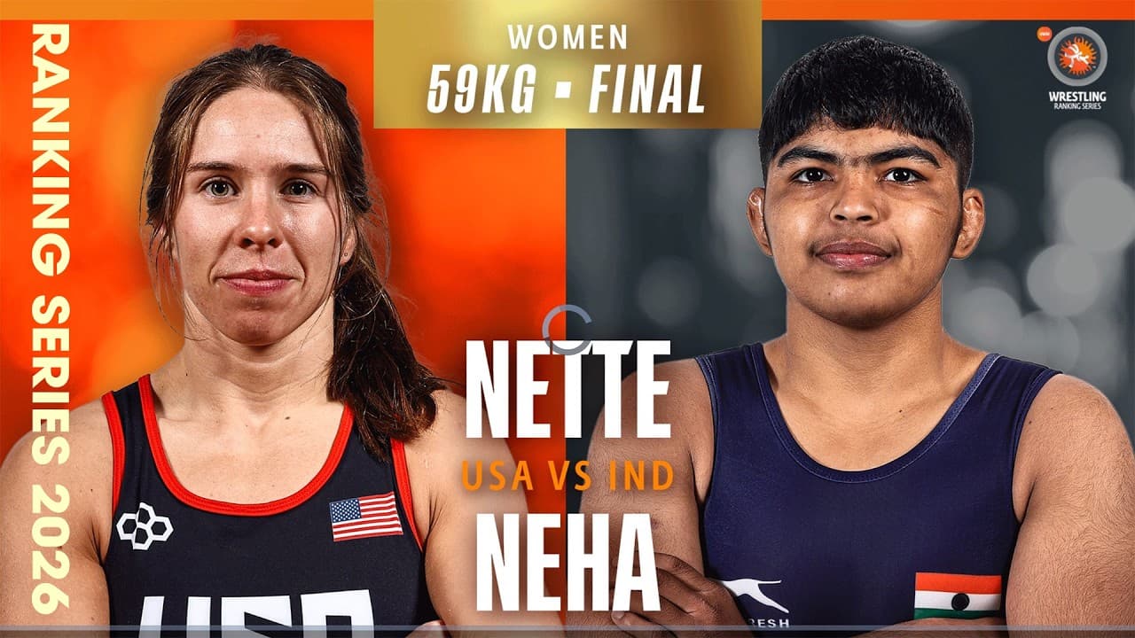 🏅 Abigail Elizabeth NETTE 🇺🇸 vs. 🇮🇳 Neha NEHA | UWW RANKING SERIES 2026 | Gold Medal | WW 59Kg