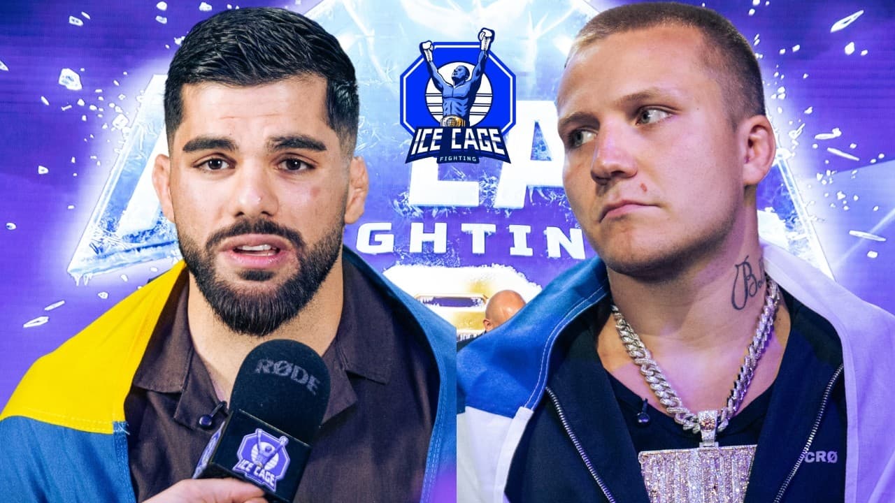 Theo Kolehmainen vs Bajad Damarkani koko haastattelu (Suomen tekstitykset) | ICE CAGE 8