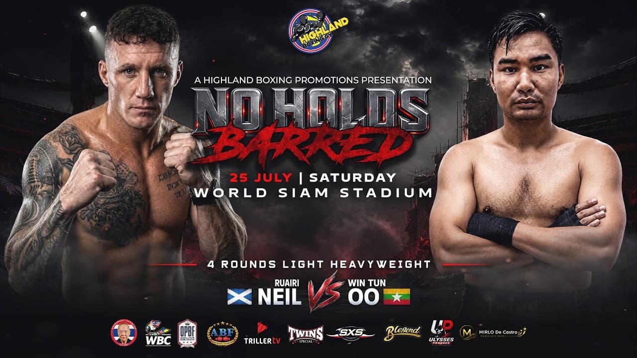 RUAIRI NEIL 🏴󠁧󠁢󠁳󠁣󠁴󠁿 VS WIN TUN OO 🇲🇲 | 6 ROUNDS LIGHT HEAVYWEIGHT | JULY 25, 2026