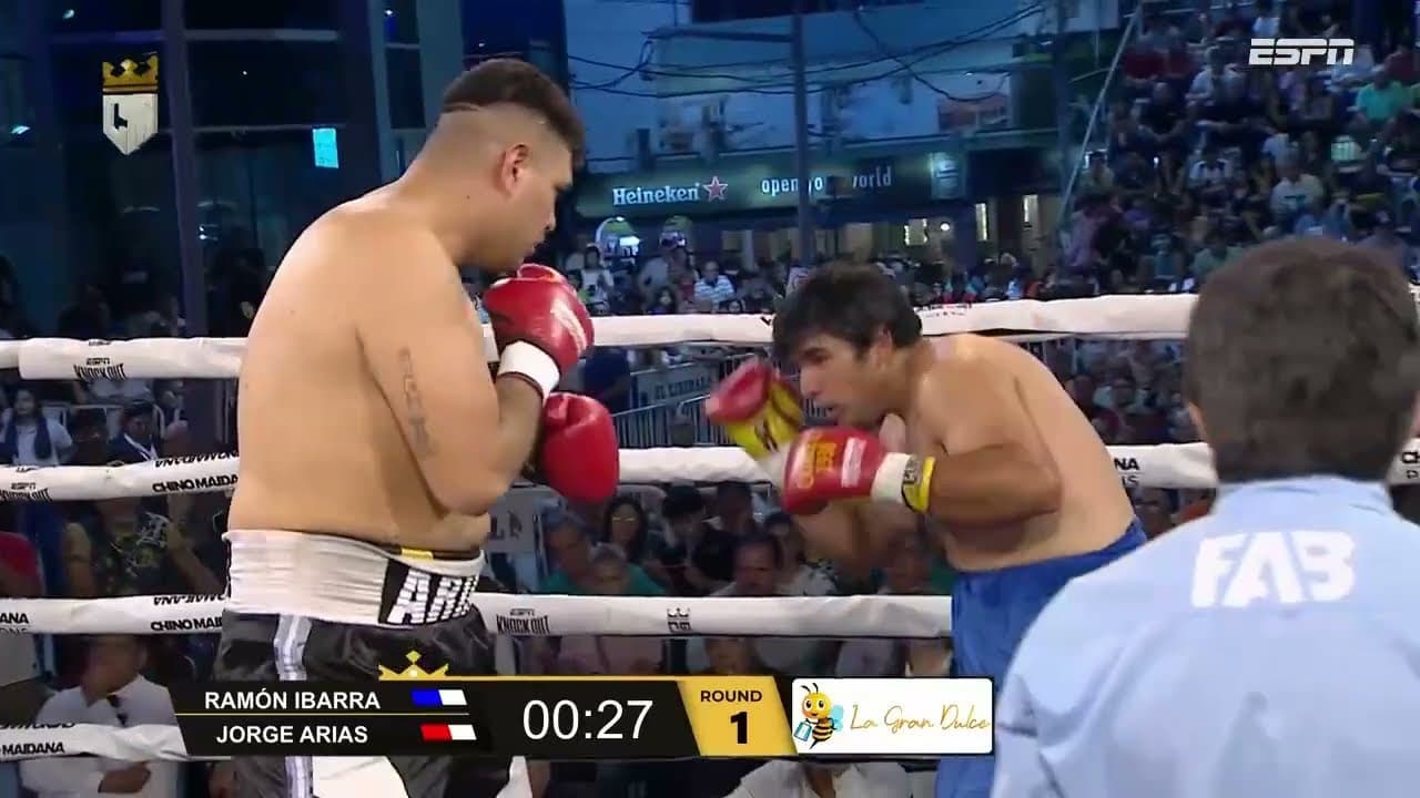 Jorge Alejandro Arias vs Ramon Alberto Ibarra Fight.