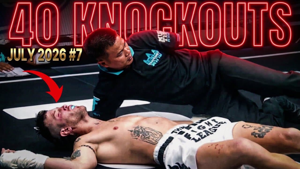 Top 40 MMA & Muay Thai•Kickboxing BEST KO集 😨 | July 2026 #7