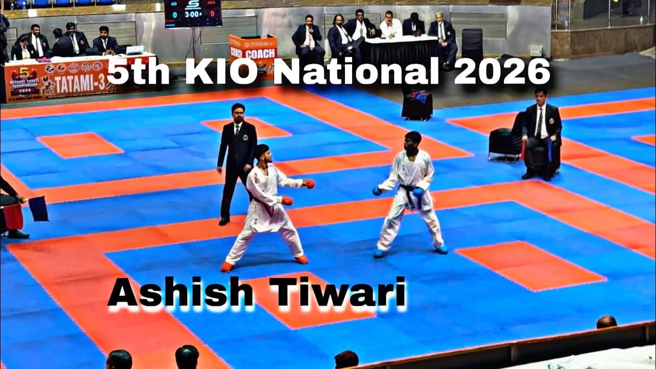 Ashish Tiwari | 5th KIO National 2026 #karatetemple
