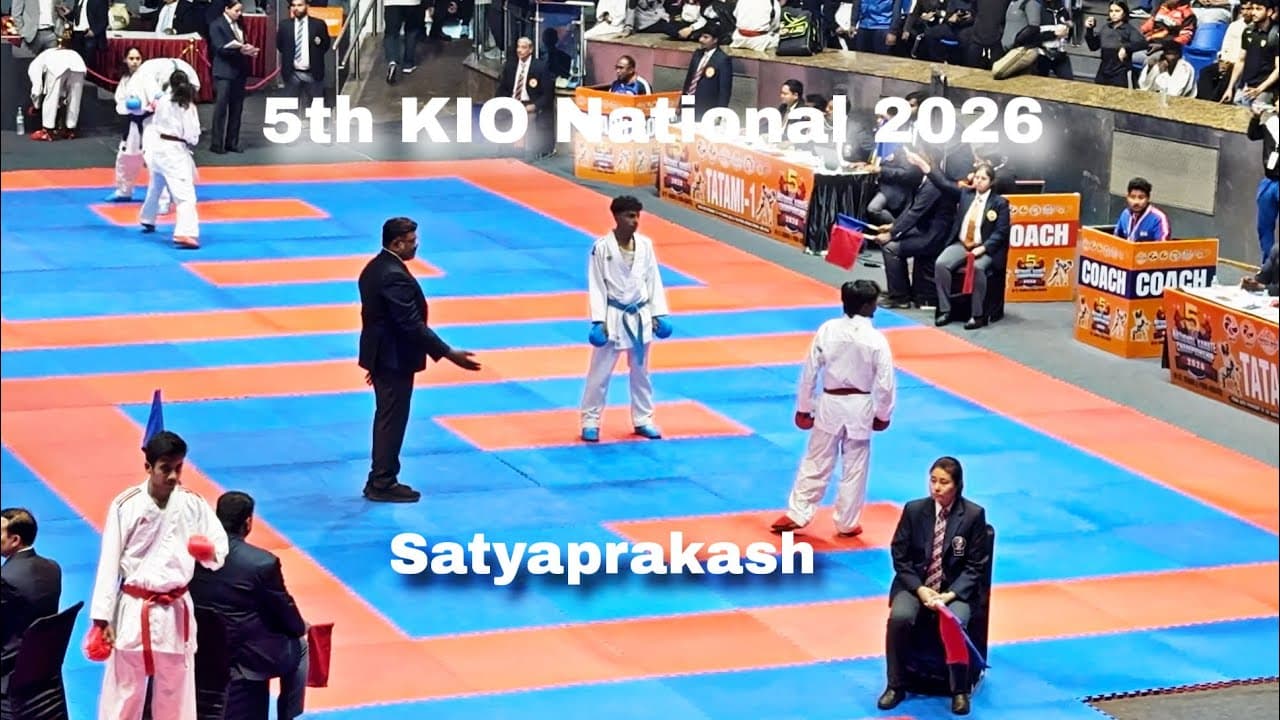Satyaprakash | 5th KIO National 2026 #karatetemple