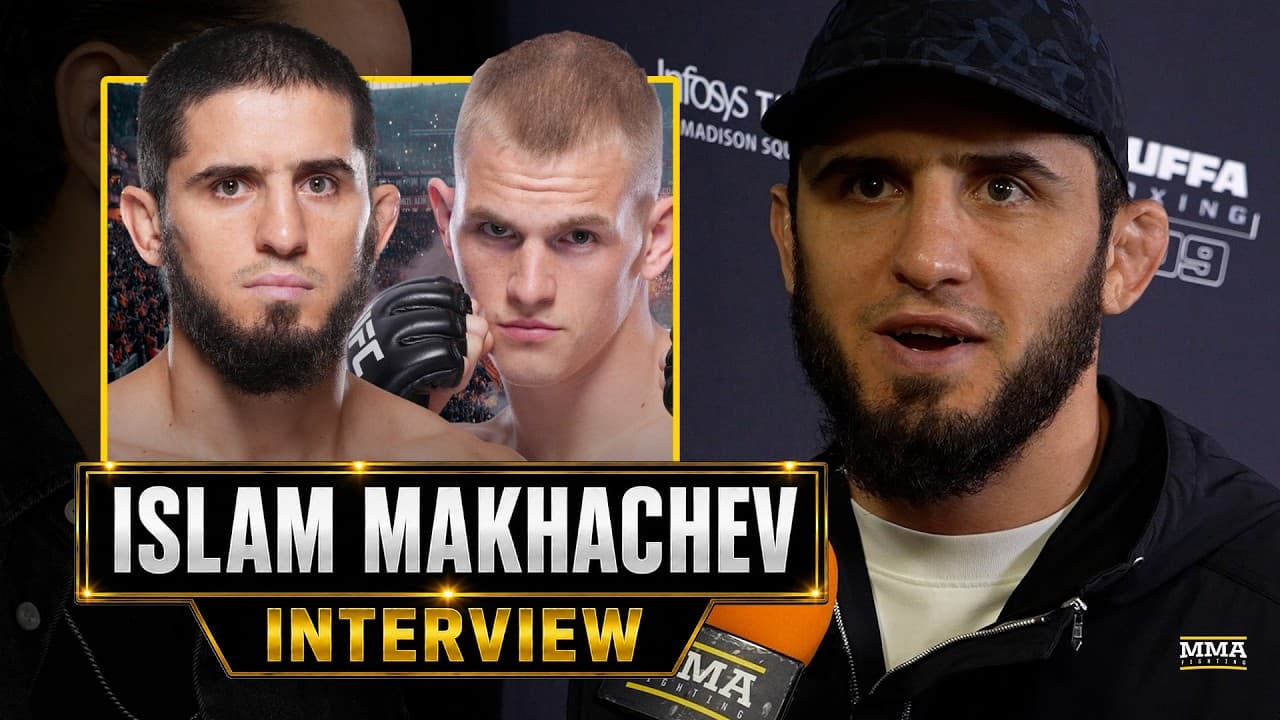 Islam Makhachev: 'Ian Machado Garry Runs Too Much' | UFC 330 | MMA Fighting
