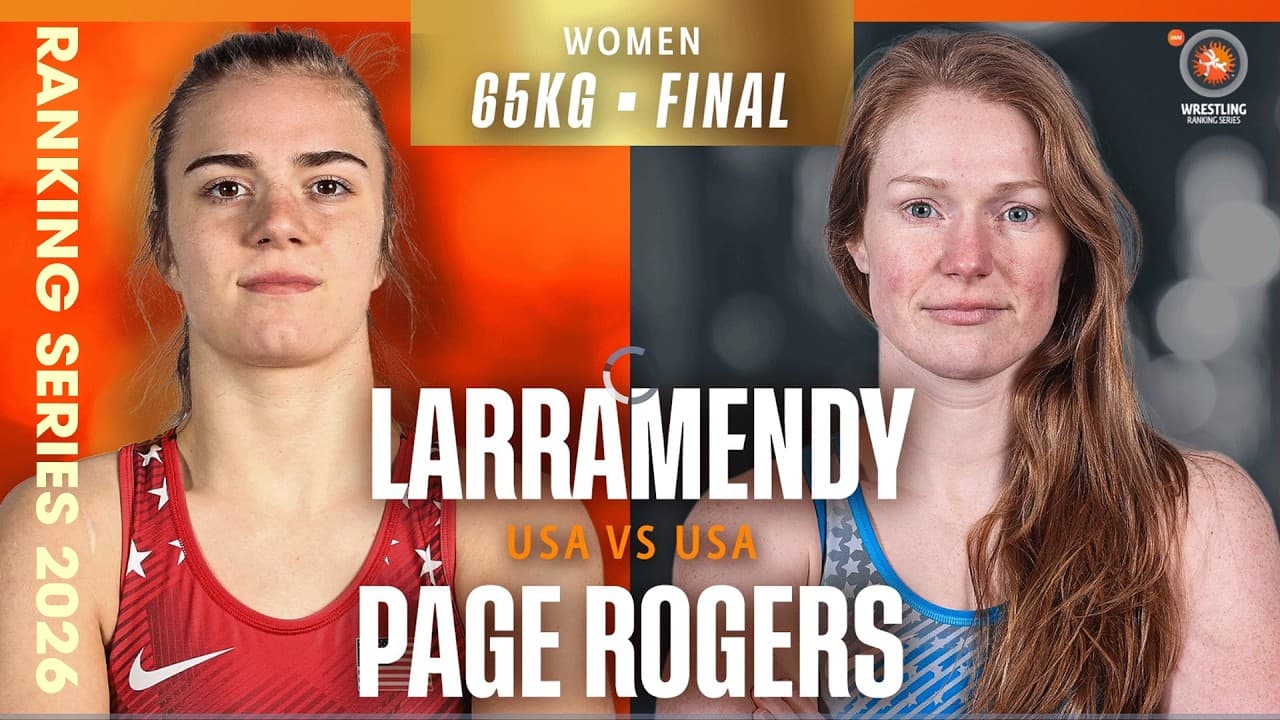 Reese Hope LARRAMENDY 🇺🇸 vs 🇺🇸 Jennifer PAGE ROGERS | UWW RANKING SERIES 2026 | Gold Medal | WW 65Kg