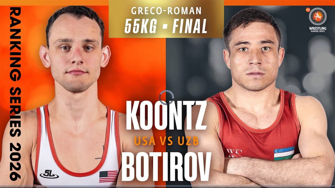 🇺🇸💥🇺🇿 Best Of FINAL | GR 55Kg | Brady Andrew KOONTZ vs. Ikhtiyor BOTIROV #WrestleBudapest2026