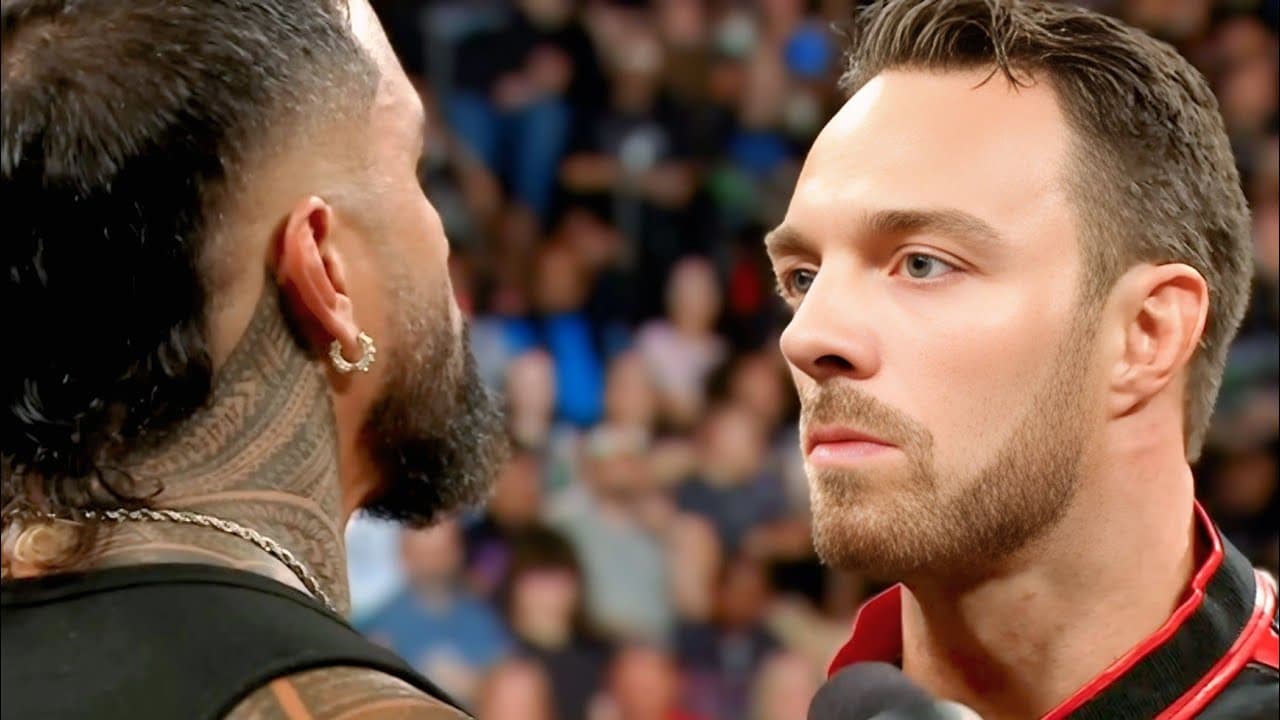 LA knight vs Jimmy Uso wwe Man wrestling #wwe #wrestlingfuture #livforever #livmorgan #wrestling
