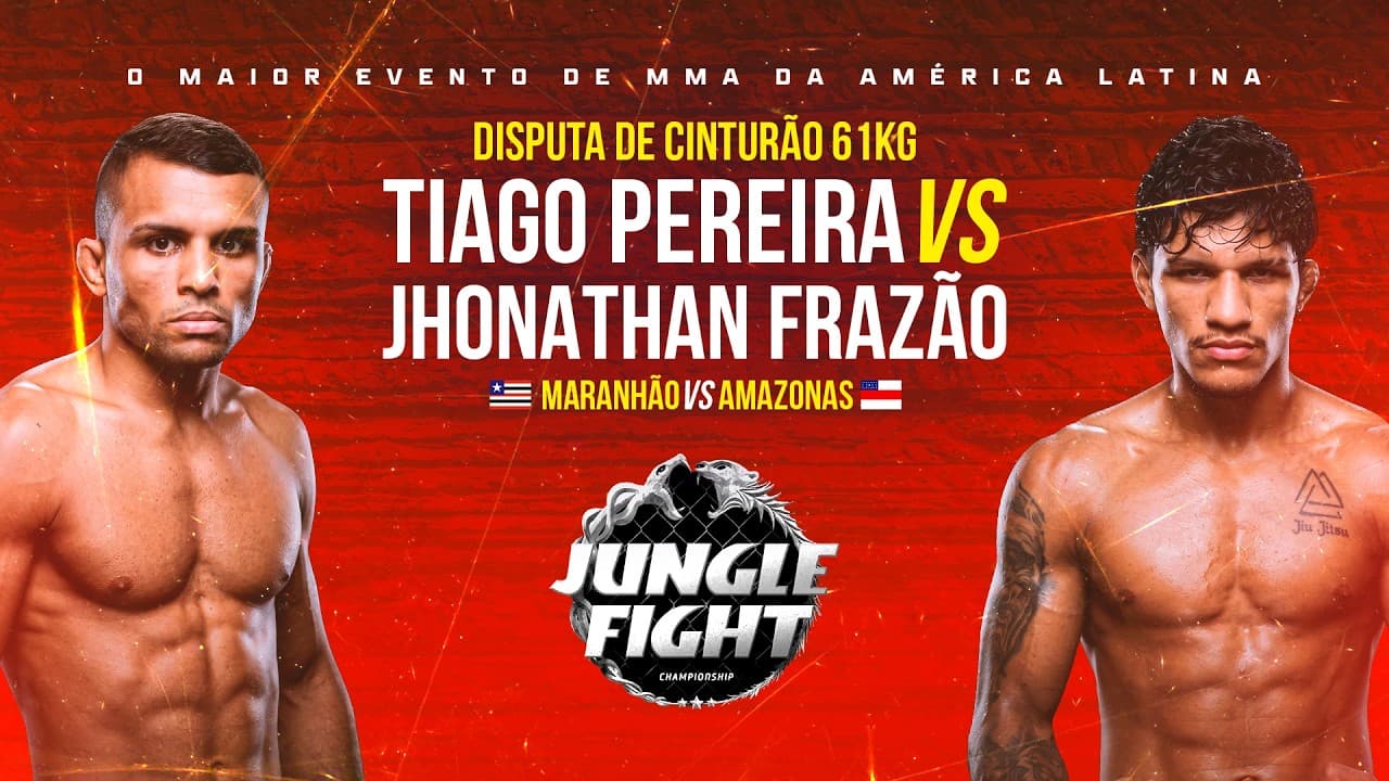 JUNGLE FIGHT 153 l TIAGO THE VIOLENCE X JHONATHA FRAZÃO 1