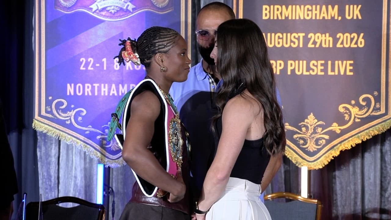 Chantelle Cameron vs Mikaela Mayer | FULL UNDERCARD FACE-OFF'S | DUBOIS & HARPER |  MVP/SKY SPORTS