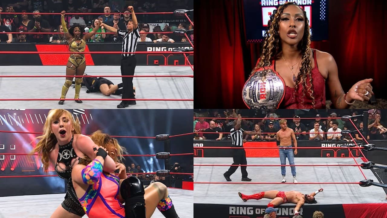 Ring of Honor 07/28/26 Results- Maya World Wins, Red Velvet Accepts Challenge, Cassidy Stands Tall 🔥